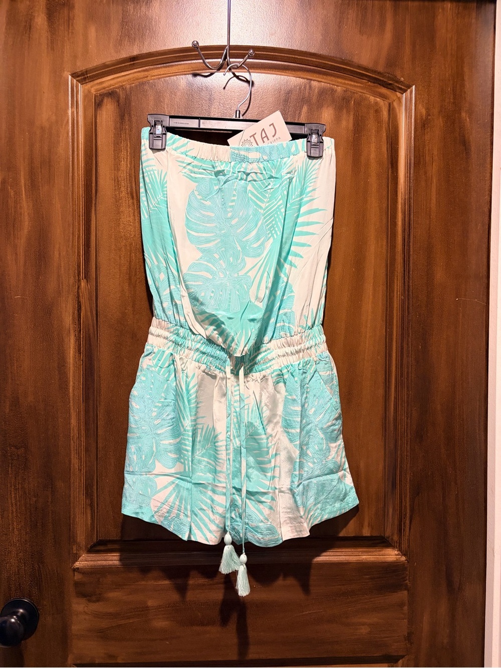 TAJ by Sabrina Silk Romper